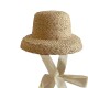 Sombrero Fibras Naturales con lazo de algodón Sombrero Fibras Naturales con lazo de algodón