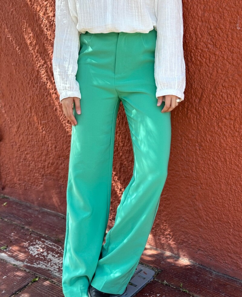 Pant Gales verde claro