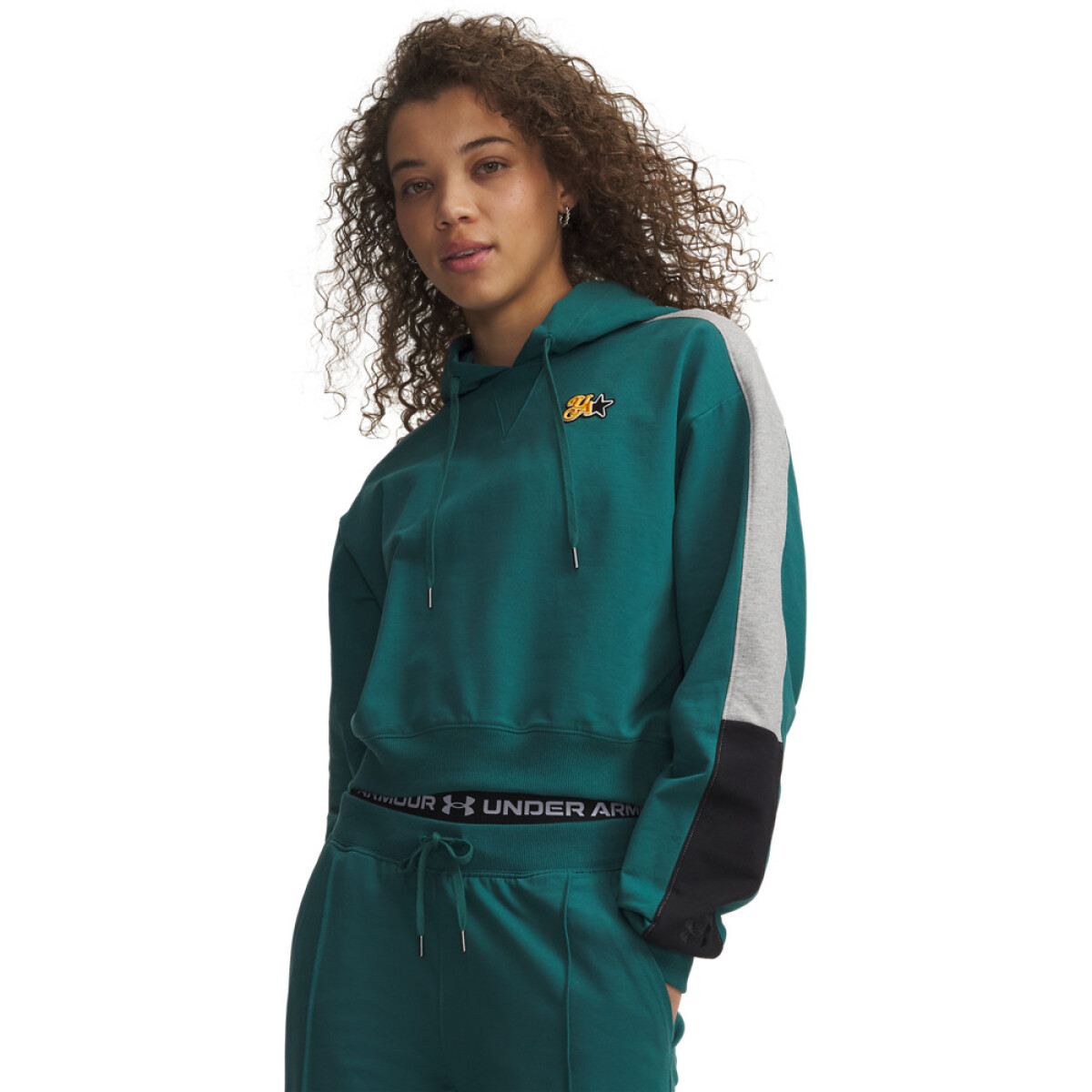 Sport Terry Trend Hoodie-GRN - GRN-338 