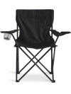 Silla de camping HALDBAKKEN negro Silla de camping HALDBAKKEN negro