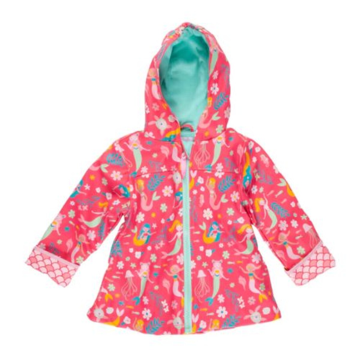 Campera Impermeable - Sirena Rosada - Stephen Joseph 