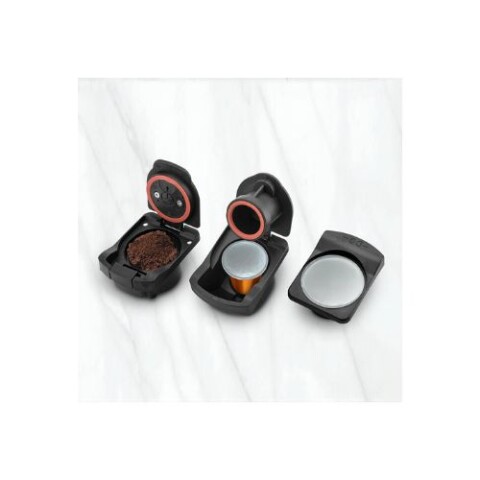 Cafetera Nappo 3 En 1 Multicápsulas NEC-183 Rojo