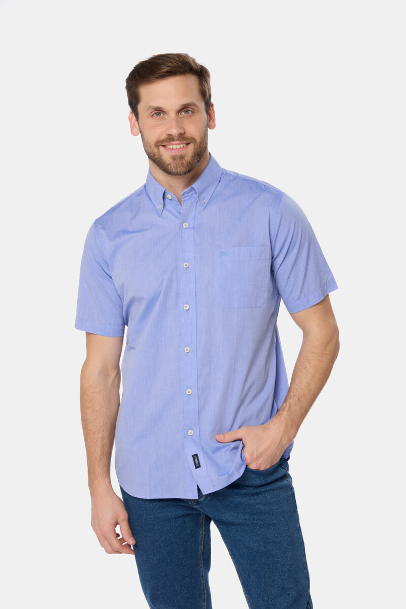 CAMISA LISA SPORT - Azul 