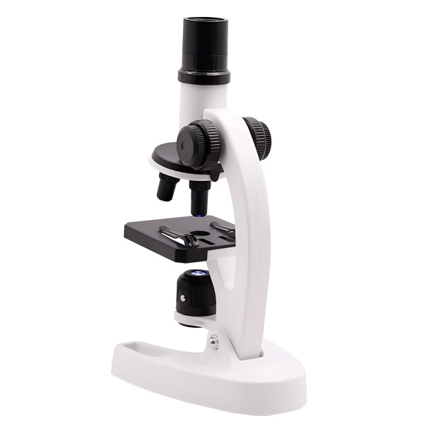 Microscopio Infantil Niños C/ Aumento 1200x 360° Kit Ciencia Color Blanco