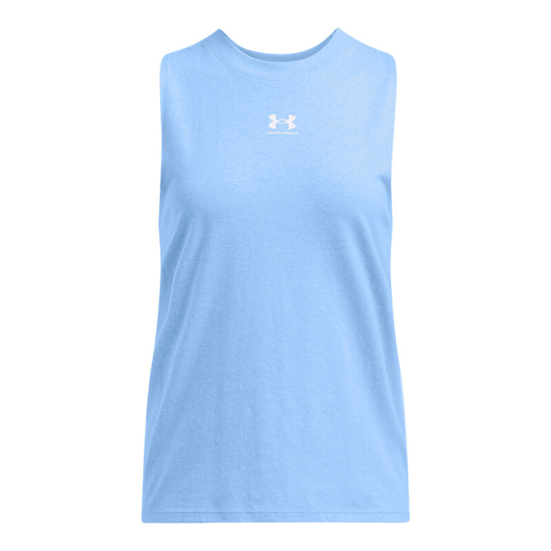 UA Rival Muscle Tank-BLU BLU-465