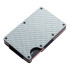 Billetera Tarjetero Bloqueo Rfid Anti Clonación Calidad Variante Color Plateado Labrado