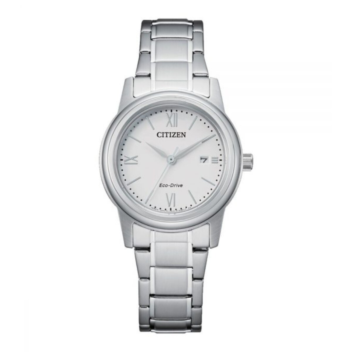Reloj Citizen Eco-Drive FE1220-89A para dama en acero - Plateado 