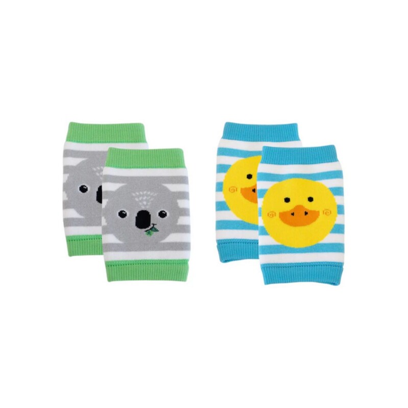 RODILLERAS Set X2 Rodilleras Gateo Zoochini - Pato Y Koala