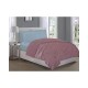Frazada Soft Home Class Dohler de 2 plazas en poliéster Coral