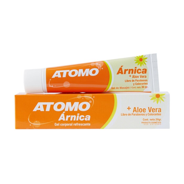 ATOMO ARNICA GEL POMO X 30 GRAMOS única