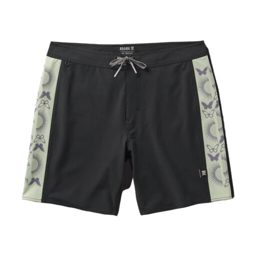 Boardshort Roark Passage Hemp - Negro Boardshort Roark Passage Hemp - Negro