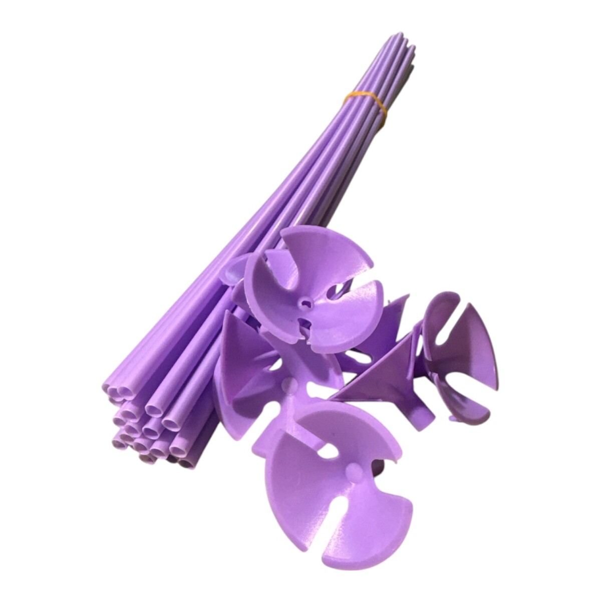 Palitos para Globos x20 - Violeta 