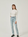 Pantalon Sabina Azul Grisaceo