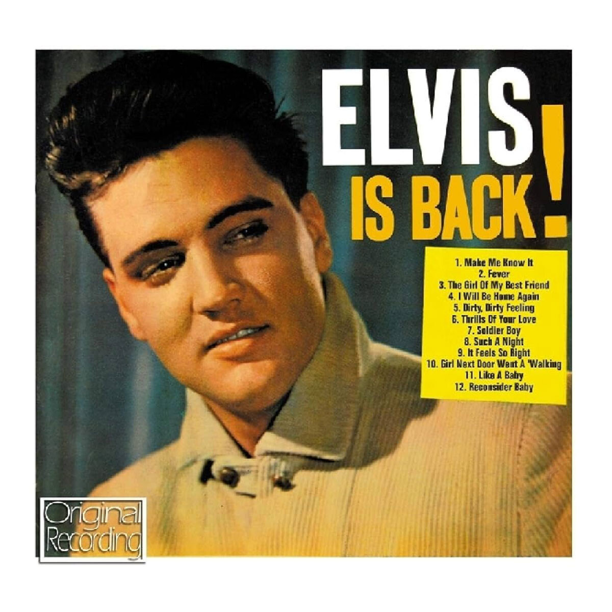 Elvis Presleyelvis Is Backcd 