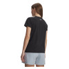 Remera UA Rival Cotton Wash SS Mujer 6013562-001 Negro