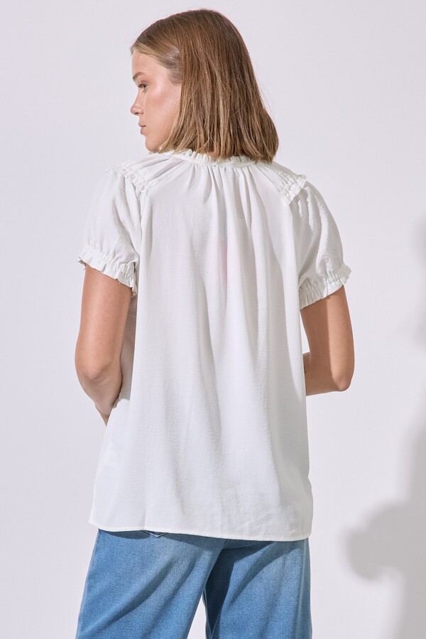 Blusa Frunces CRUDO