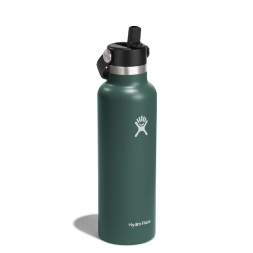 Botella Hydro Flask 21 Oz Standard Flex Straw Cap - Verde Botella Hydro Flask 21 Oz Standard Flex Straw Cap - Verde