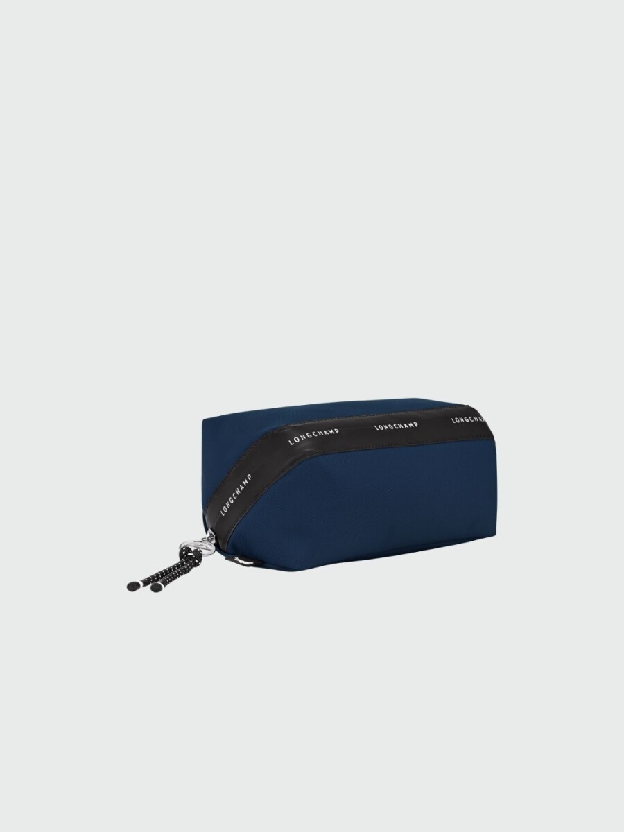 Longchamp- Neceser de lona reciclada, Le pliage Energy - Azul 