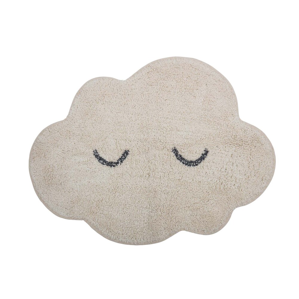 ALFOMBRA ALGODON NATURAL-BEIGE NUBE