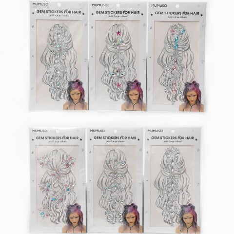 PEGATINAS DE GEMAS PARA EL CABELLO PEGATINAS DE GEMAS PARA EL CABELLO