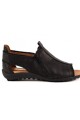 Sandalia Zipper Negro