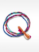 Set De Pulseras Elásticas Multicolor De Concha multicolor