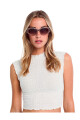 Lentes Tiwi Colette Shiny Coconut/beige With Brown Gradient Lense