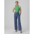 VMLAVENDER SL O-NECK TOP VMA NOOS BRIGHT GREEN