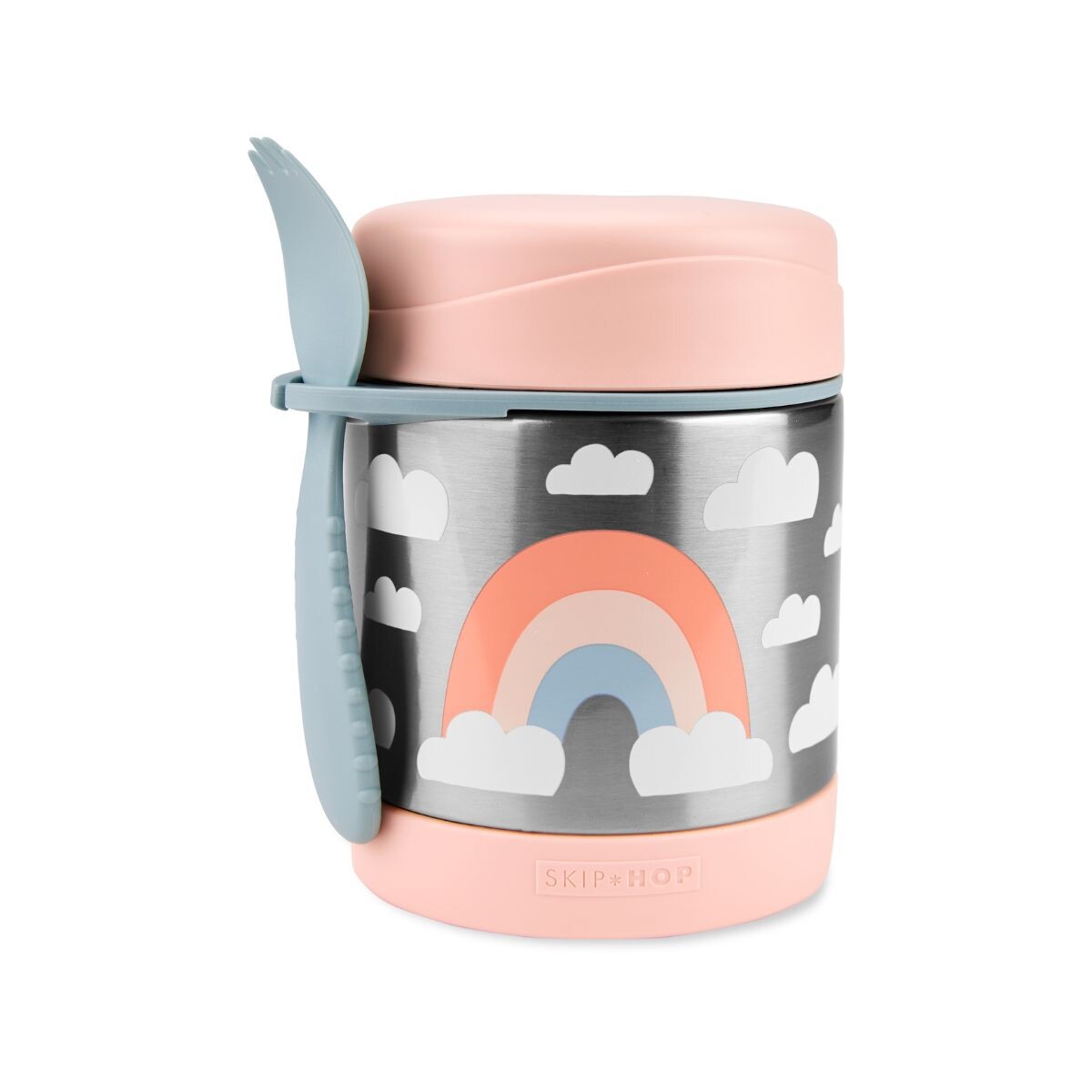 CONT.AC.INOX - Contenedor De Alimentos Infantil Ac. Inoxidable Skip Hop - Arcoiris 