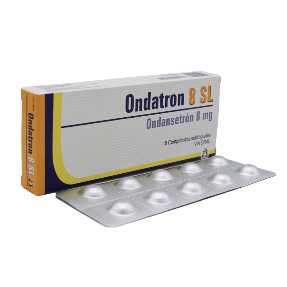 ONDATRON 8 MG CJ X 10 COMP. REC. única