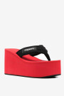 PLATAFORMAS WEDGE Rojo