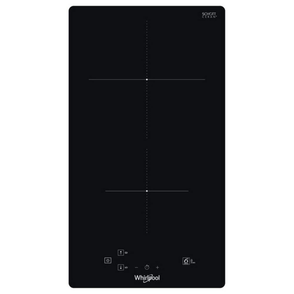 ANAFE INDUCCIÓN 2H WHIRPOOL INDUCCION NEGRO WDJ28DIM