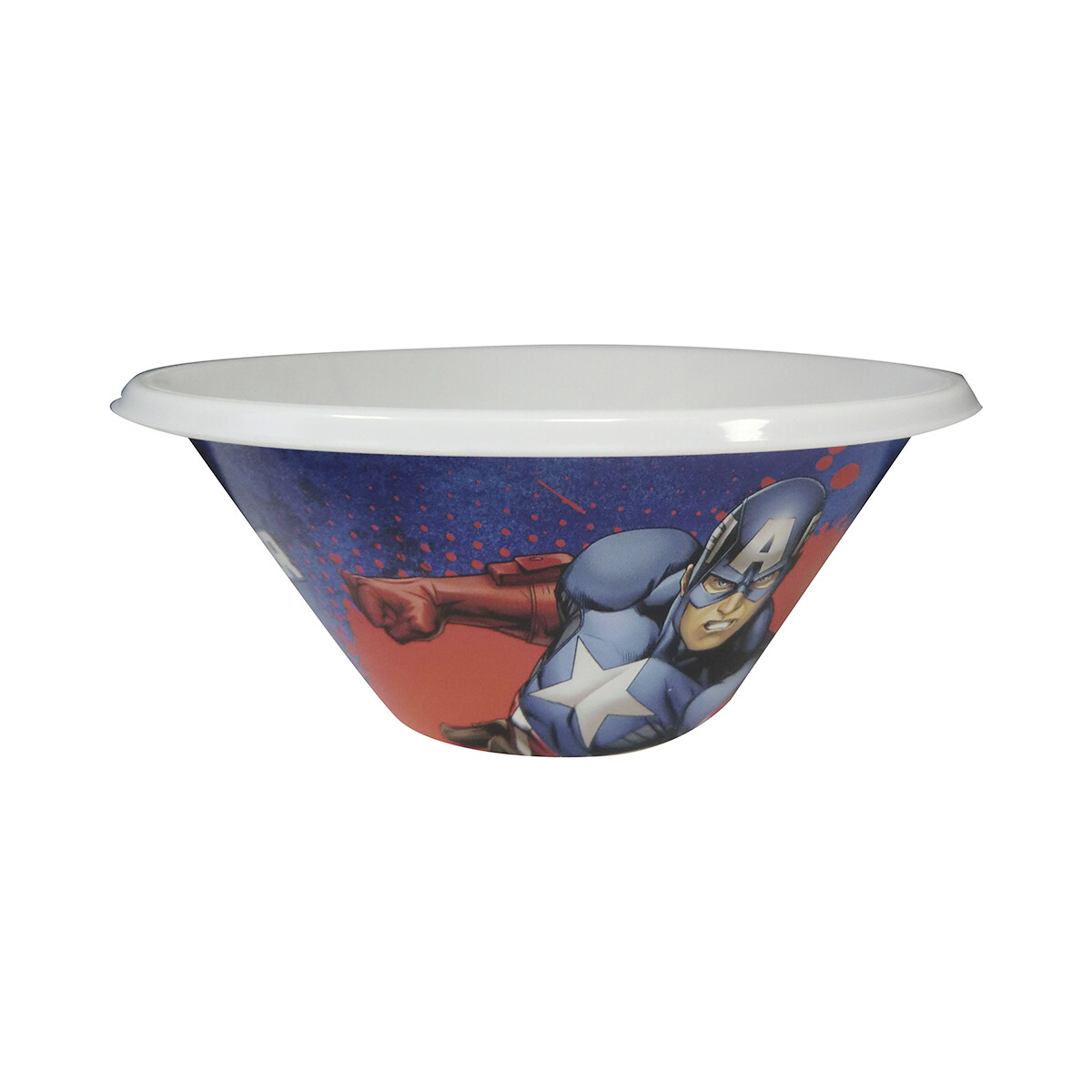 Bowl Plástico 540 ml - Capitán América 