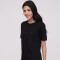 Remera Christalline Negro