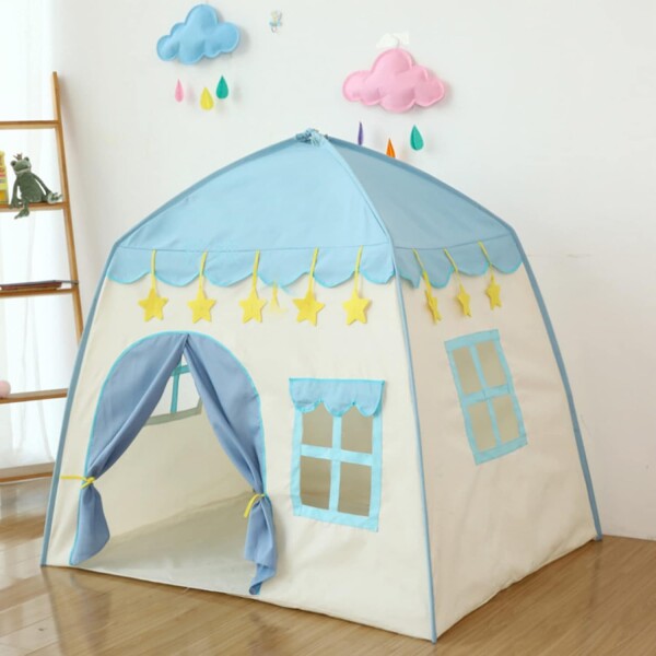 Carpa Infantil Plegable Casita Azul