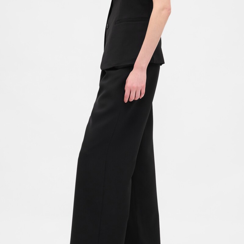 365 HR WIDE LEG - TRIBECA TWILL BLACK 1