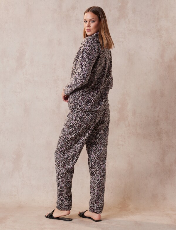 Pijama Con Pantalón MULTI/NEGRO
