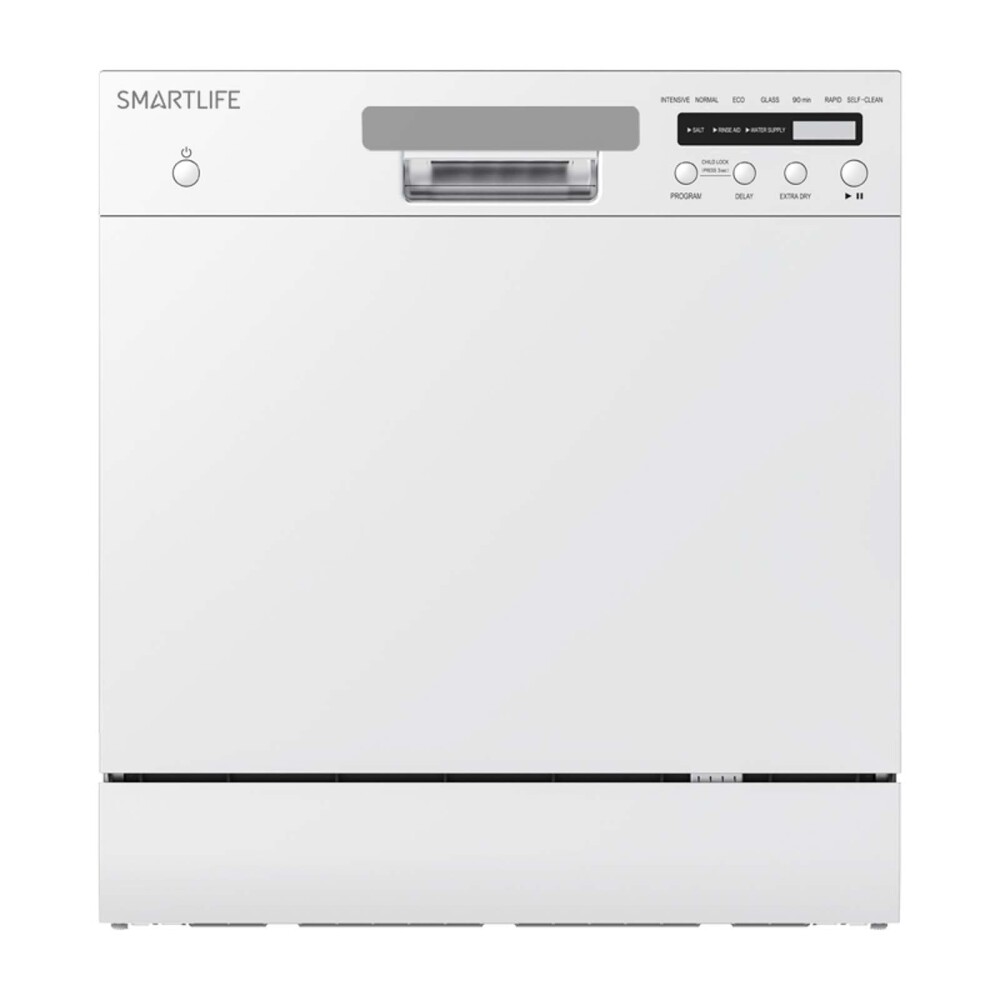 LAVAVAJILLAS SMARTLIFE 8-CUBIERTOS BLANCO SL-DW5008W