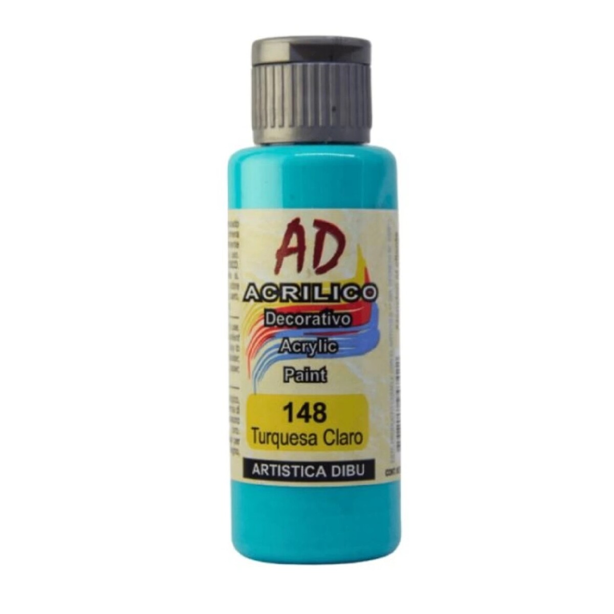Acrílico Decorativo Ad 60 Ml Turquesa Claro 