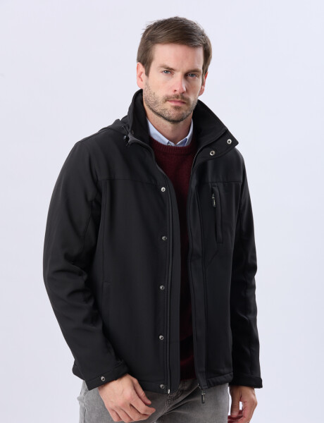 CAMPERA DE NEOPRENO Negro