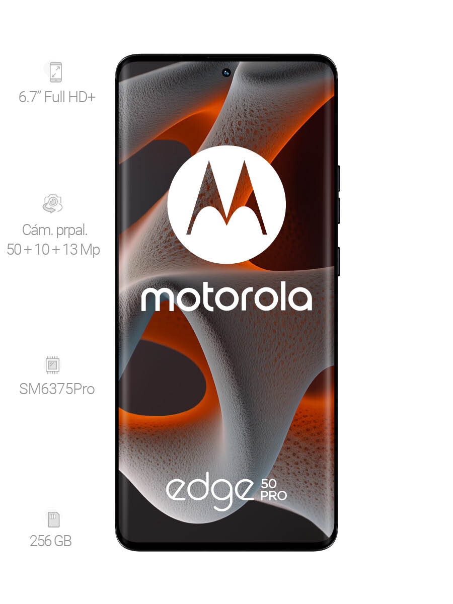 Motorola Edge 50PRO 256 GB Negro 