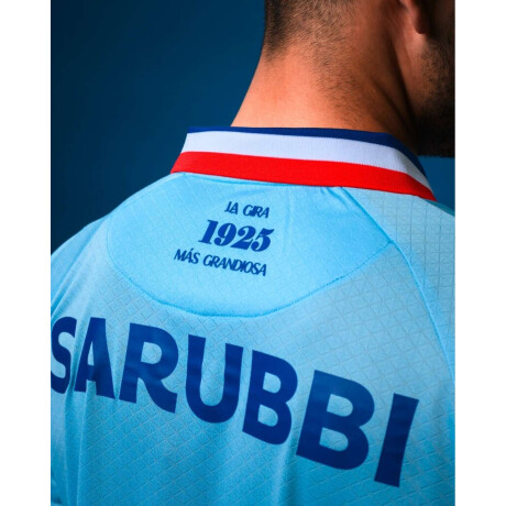 Remera de juego oficial Camiseta Alternativa 3 de Hombre Celeste