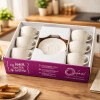 Set Maresia 6 tazas de te con plato Set Maresia 6 tazas de te con plato
