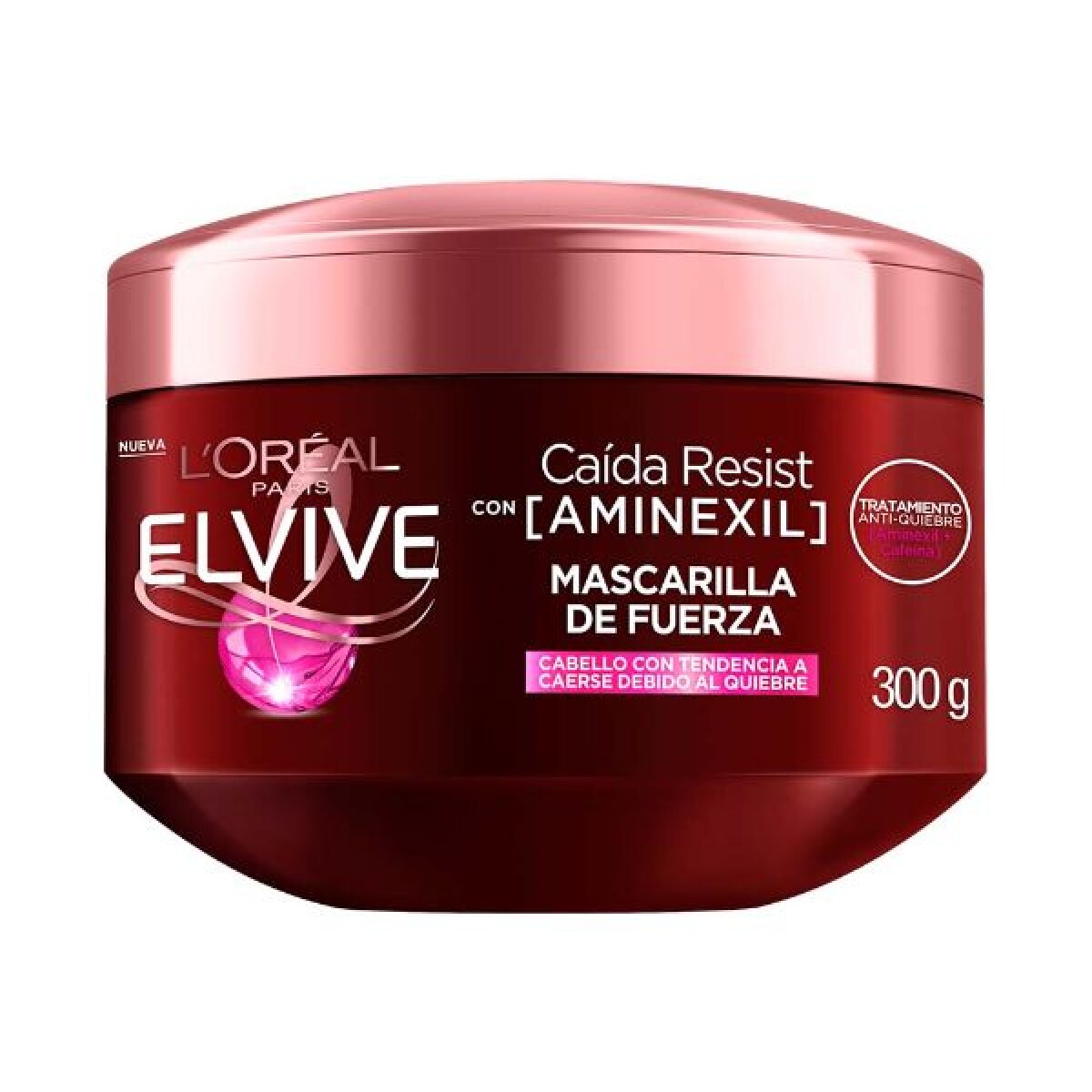 ELVIVE CREMA DE TRATAMIENTO CAIDA RESIST CON AMINEXIL 300gr 