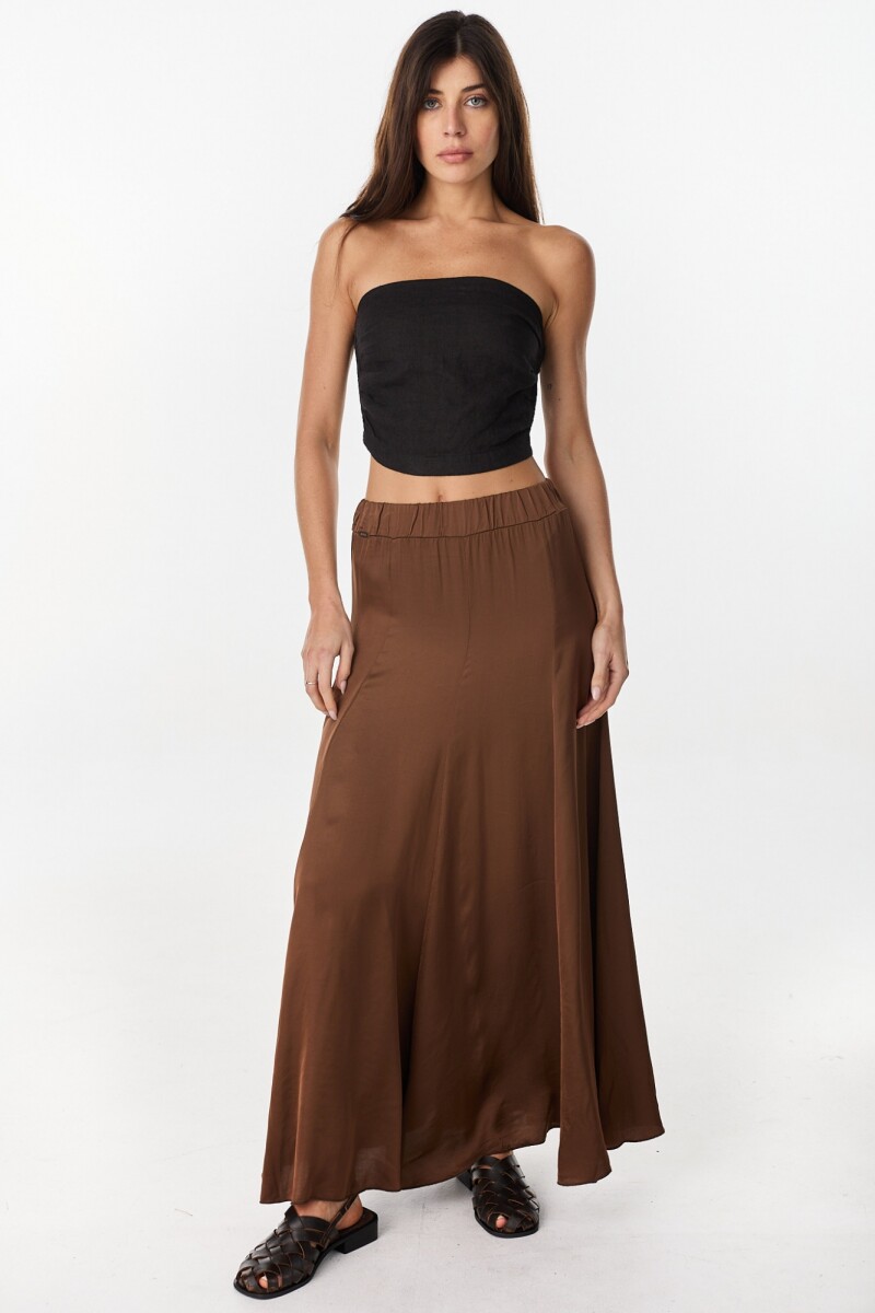 Falda Brisa Marron