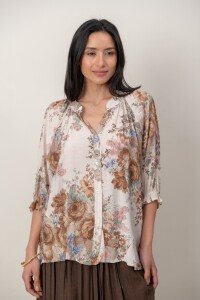 CAMISA TERRA Ocre