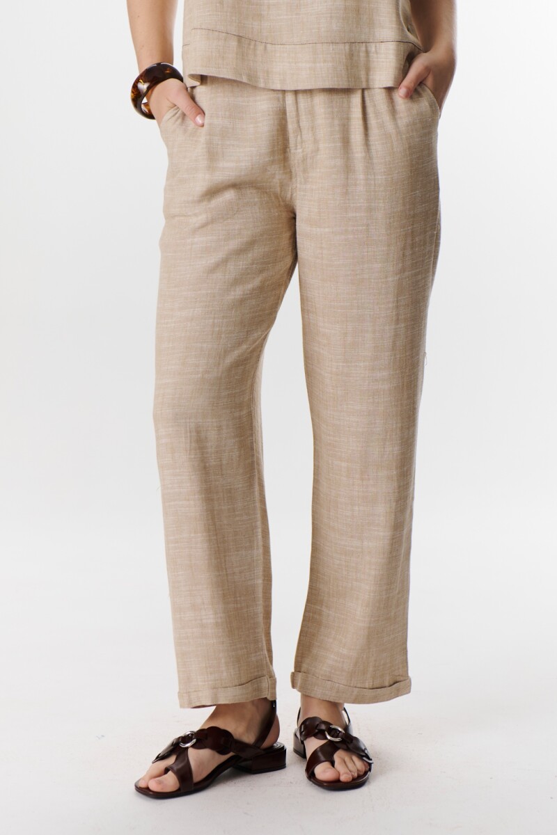 PANTALON MELANIE BEIGE