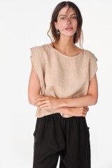 Blusa Aster Beige
