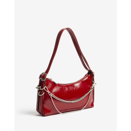 Cartera Formato Bandolera Rojo Medio