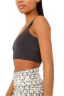 SQUARE NECK GOOD KARMA BRA Negro
